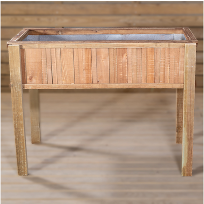 Mesa De Cultivo  Vintage 102x52x74 Cm Huerto Urbano  Con Maderas Recicladas Vidahuerto._1