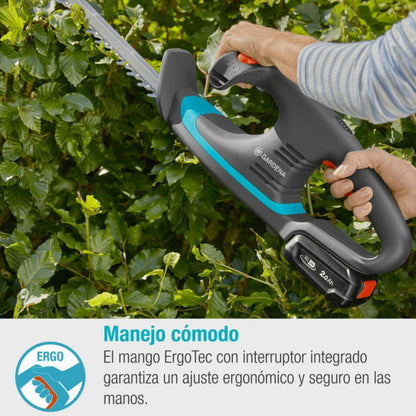 Set cortasetos batería EasyCut 40/18V P4A Gardena