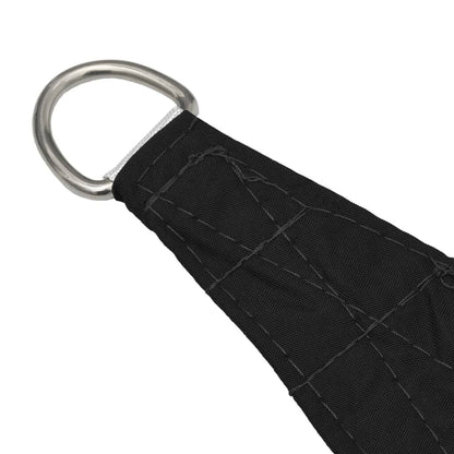 Vidaxl Toldo De Vela Trapezoidal De Tela Oxford Negro 3/5x4 M_3