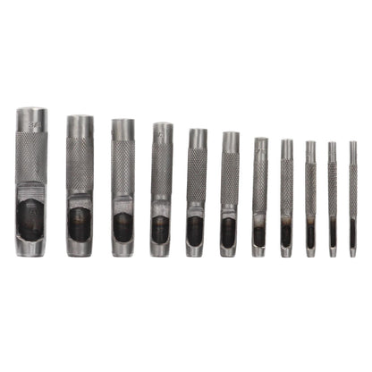 Juego Sacabocados Golpe 12 Piezas 3 A 19 Mm