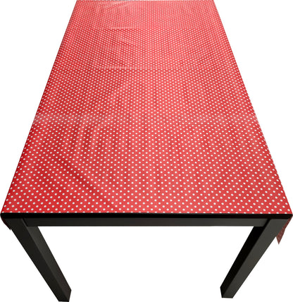 Mantel| Composicion Pvc| Base Poliester| Antimanchas| Lunares