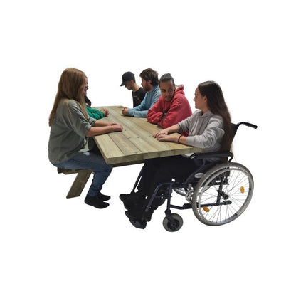 Mesa De Picnic Adaptada Masgames Lyon.