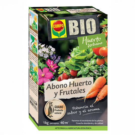 Compo Bio Abono Huerto y Frutales 1 Kg