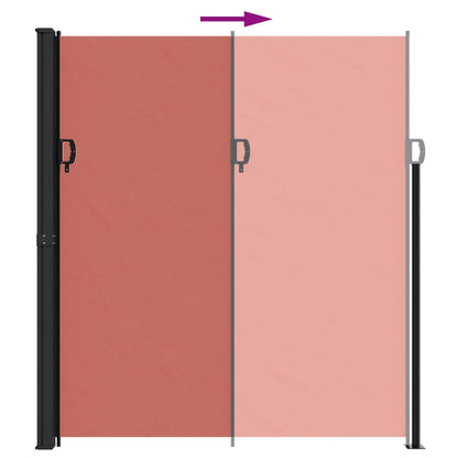 Vidaxl Toldo Lateral Retráctil Terracota 220x500 Cm_4