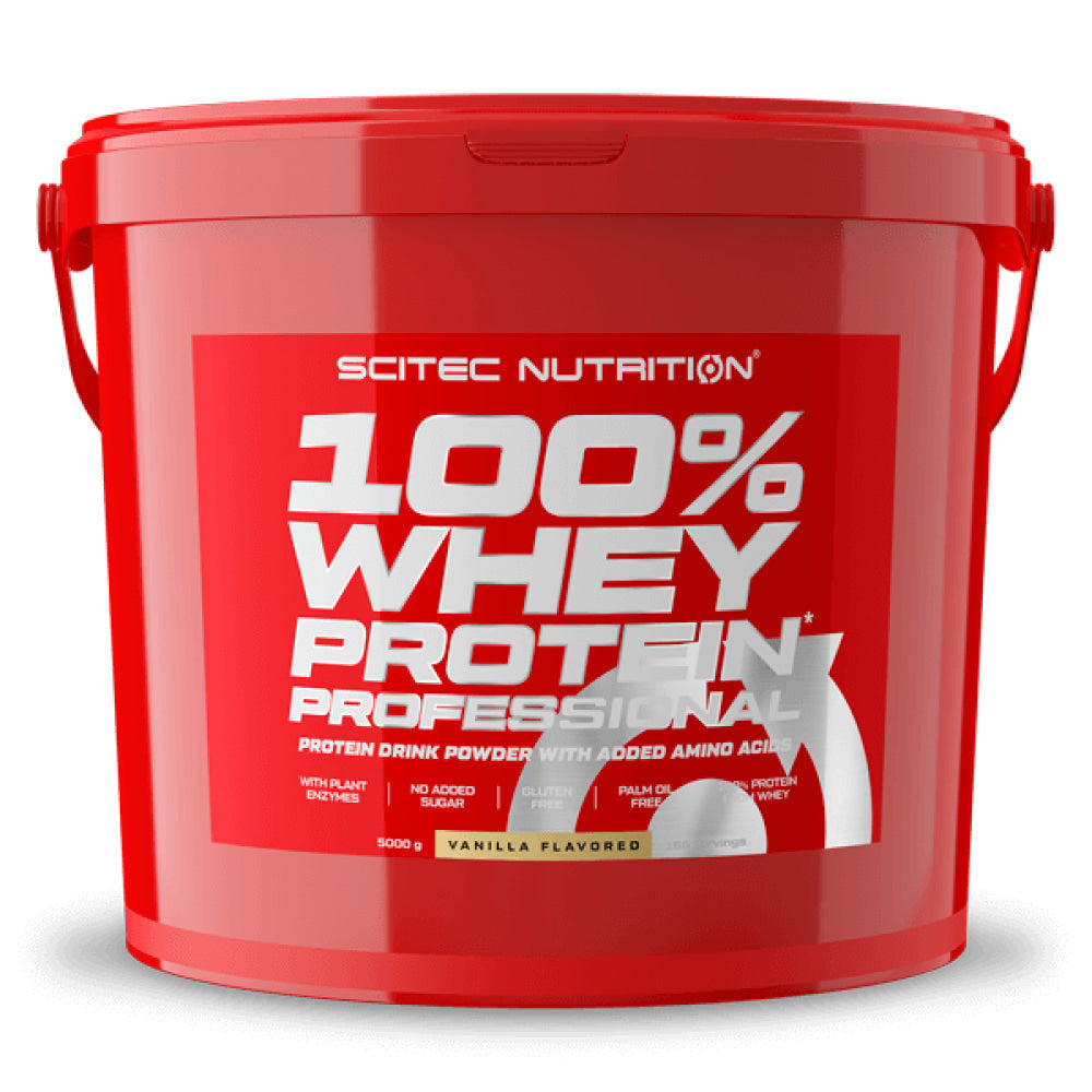 Scitec Nutrition 100% Whey Protein Professional 5 Kg Vainilla - Frutas Del Bosque_0