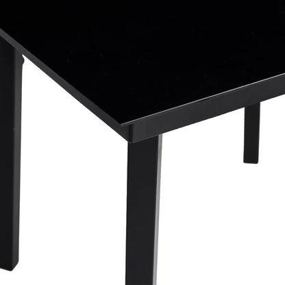 Set Comedor De Jardín 7 Pzas Con Cojines Ratán Sintético Marrón / Vetonek_1