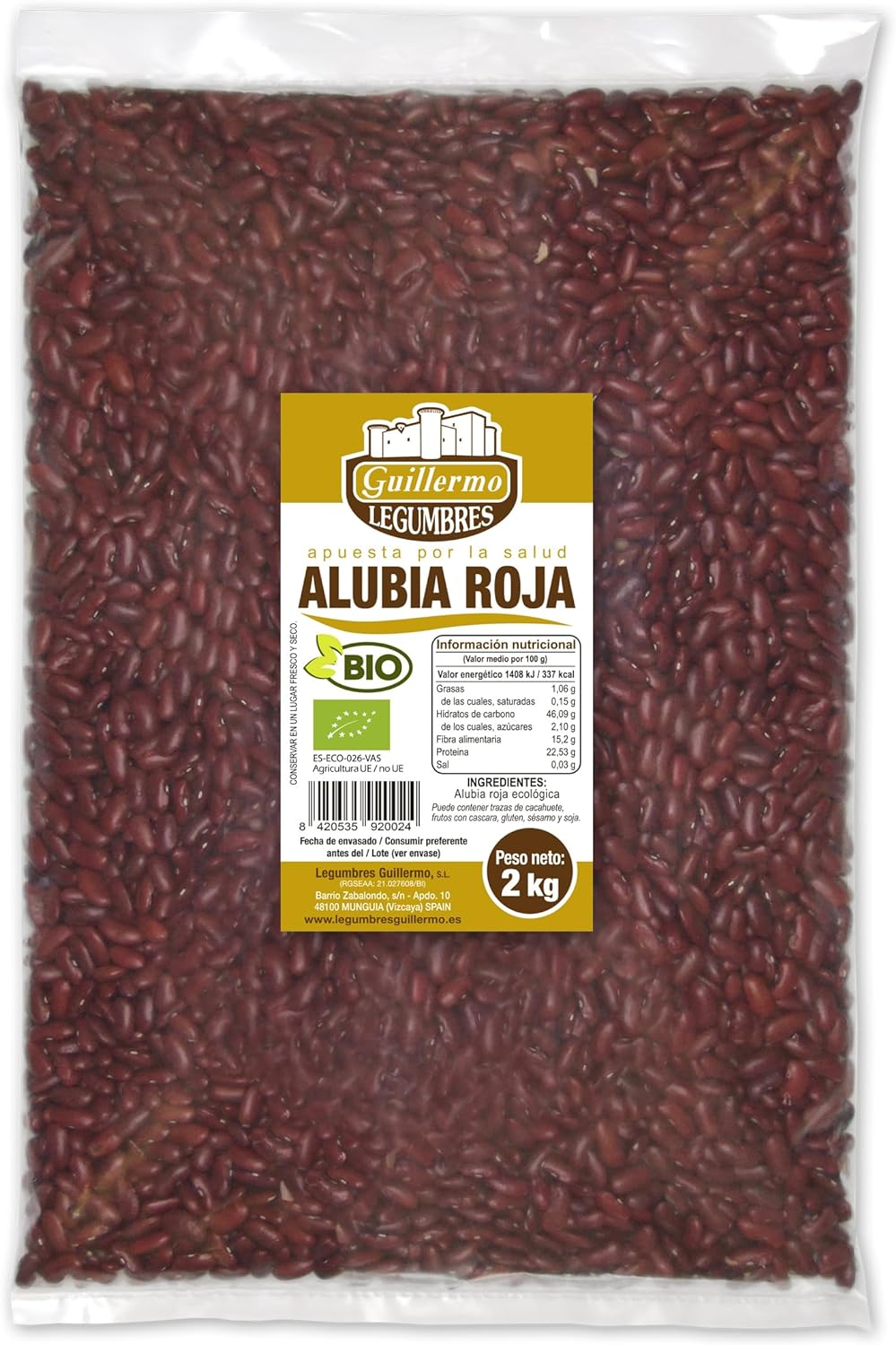 Alubia Roja Bio - 2 Kg_0