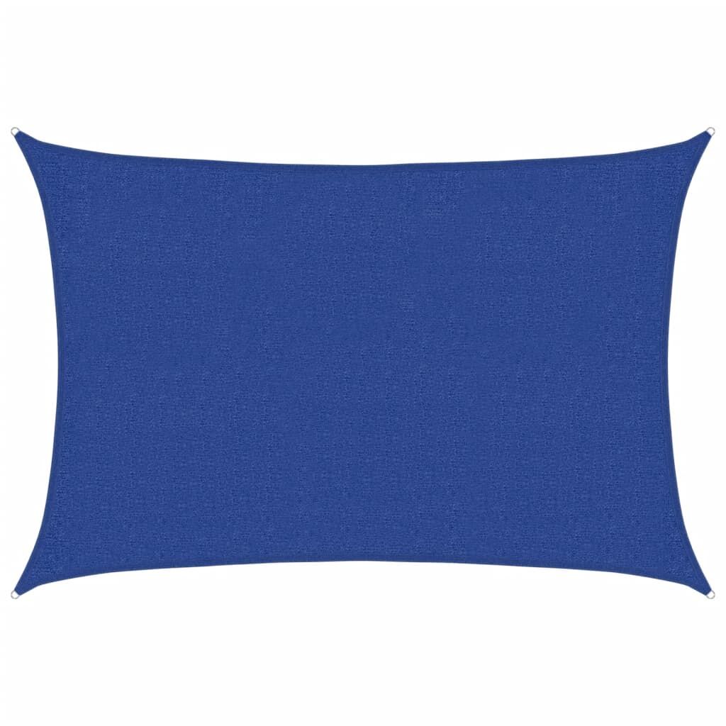 Vidaxl Toldo De Vela Hdpe Azul 160 G/m² 2x3 M_0
