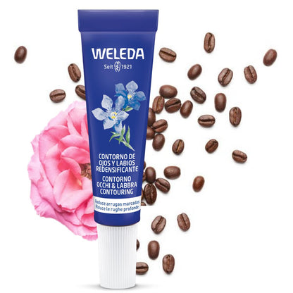Contorno de ojos y labios redensificante de Genciana azul y Edelweiss Weleda 10 ml