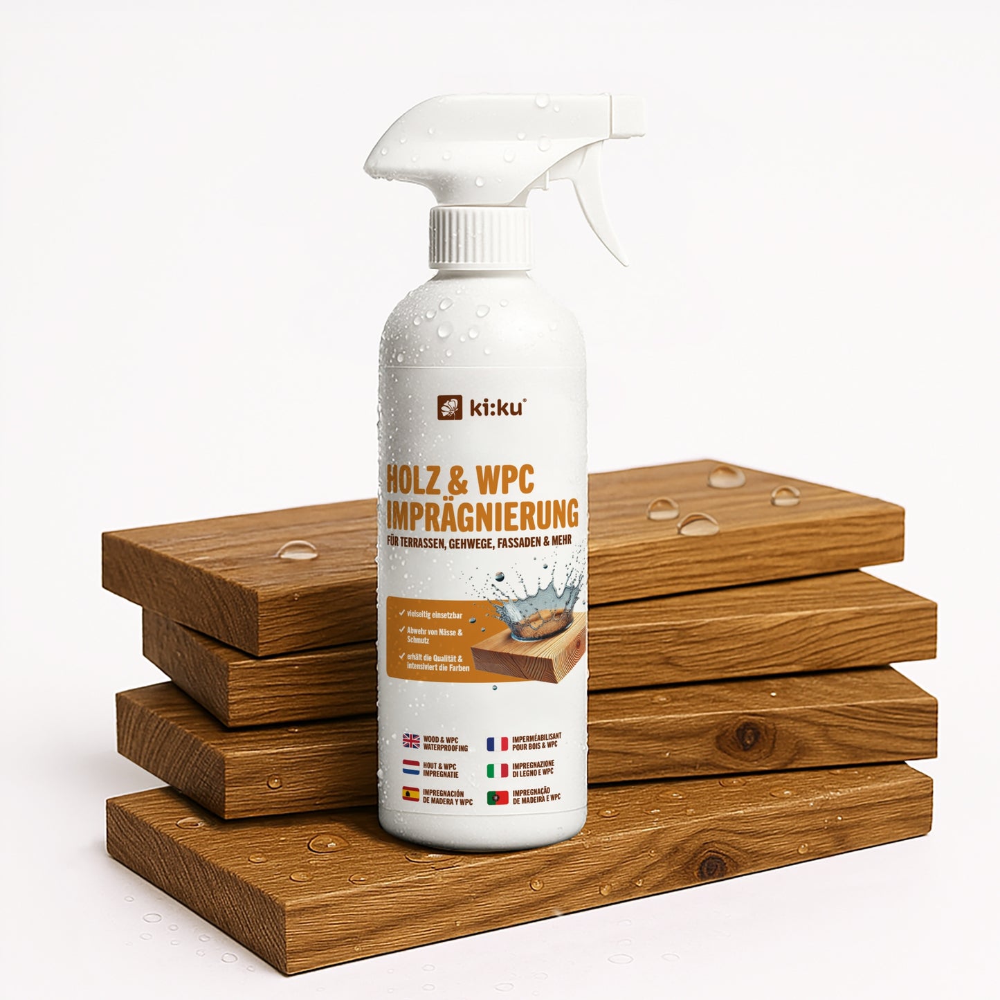 Impermeabilizante Para Madera Y Wpc - Ki:ku - 500 Ml_0