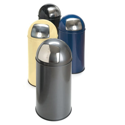 Eko Cubo De Basura Con Tapa De Empuje Push 40 L Gris Mate_2