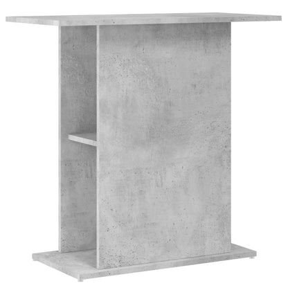 Vidaxl Soporte De Acuario Madera Ingeniería Gris Hormigón 75x36x72,5cm_0