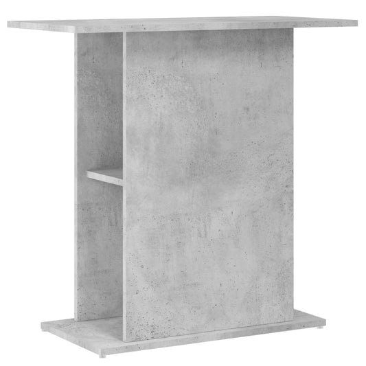 Vidaxl Soporte De Acuario Madera Ingeniería Gris Hormigón 75x36x72,5cm_0