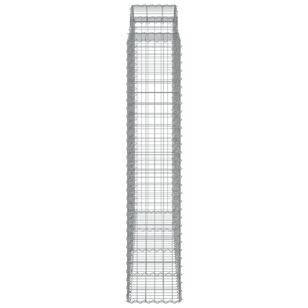 Cestas De Gaviones 2 Uds Forma De Arco Hierro 200x50x200/220 Cm_4