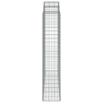 Cestas De Gaviones 2 Uds Forma De Arco Hierro 200x50x200/220 Cm_4