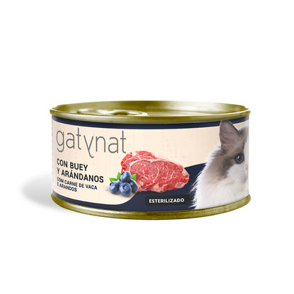 Gatynat Buey Y Arándanos Pack 12 Uds X 85 Gr_1
