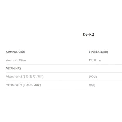 Vit D3 2000 Ui + K2 100 Mcg 60 Perlas_1