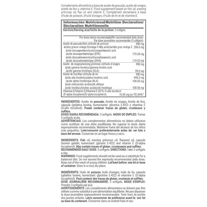 Omega 369 - 120 Softgels - Reduce Los Triglicéridos - Masmusculo_4