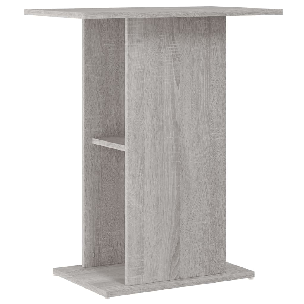 Vidaxl Soporte De Acuario Madera Ingeniería Gris Sonoma 60,5x36x72,5cm_0