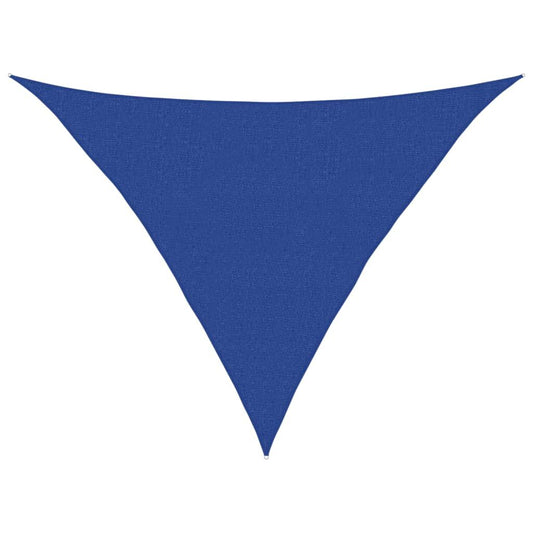 Vidaxl Toldo De Vela Hdpe Azul 160 G/m² 2,5x2,5x3,5 M_0