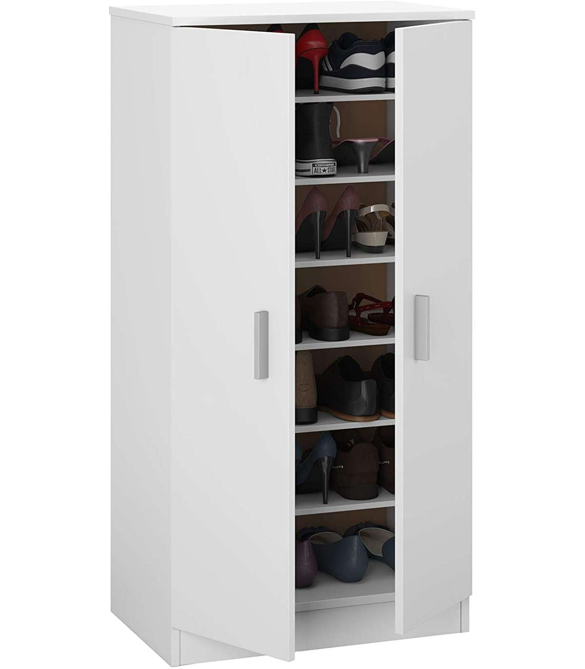 Armario Multiusos 2 Puertas Sfera En Blanco 55 Cm(ancho) 108 Cm(altura) 35 Cm(fondo)_4