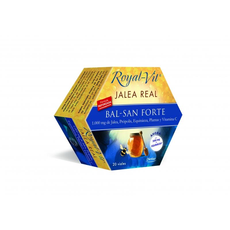 Jalea Real Bal-San Própolis, Equinácea y Vit C Royal Vit 20 viales