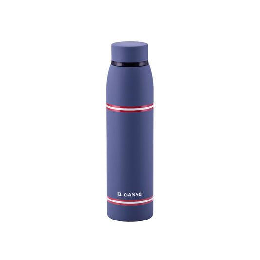 Botella De Agua 750ml En Acero Inoxidable Azul El Ganso_0