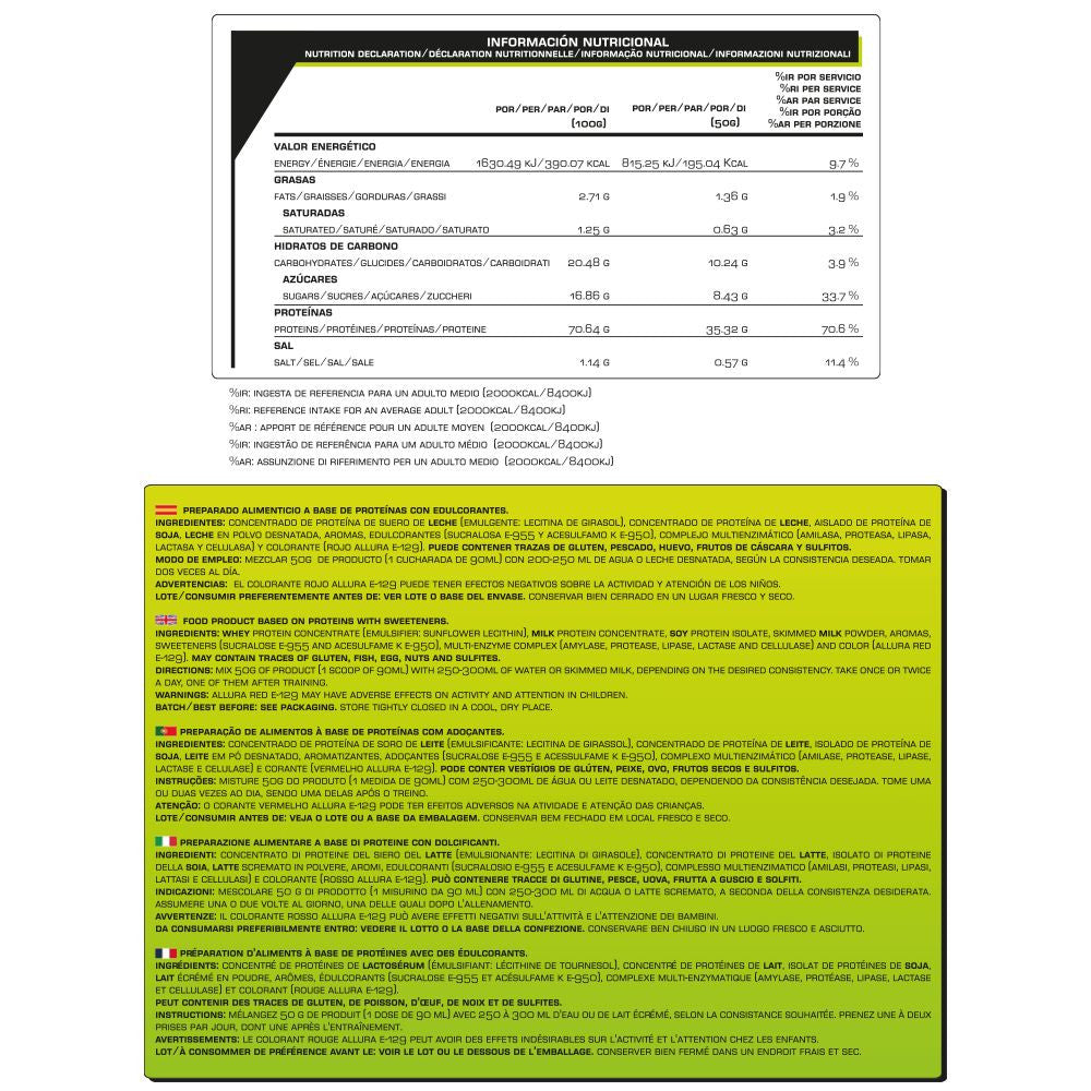 Protein Power Digest - 2kg - Fresa - Proteínas - Iron Addict Labs_5