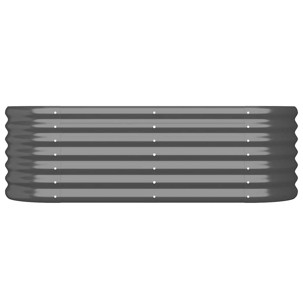 Jardinera Acero Galvanizado Antracita 114x40x36 Cm_2