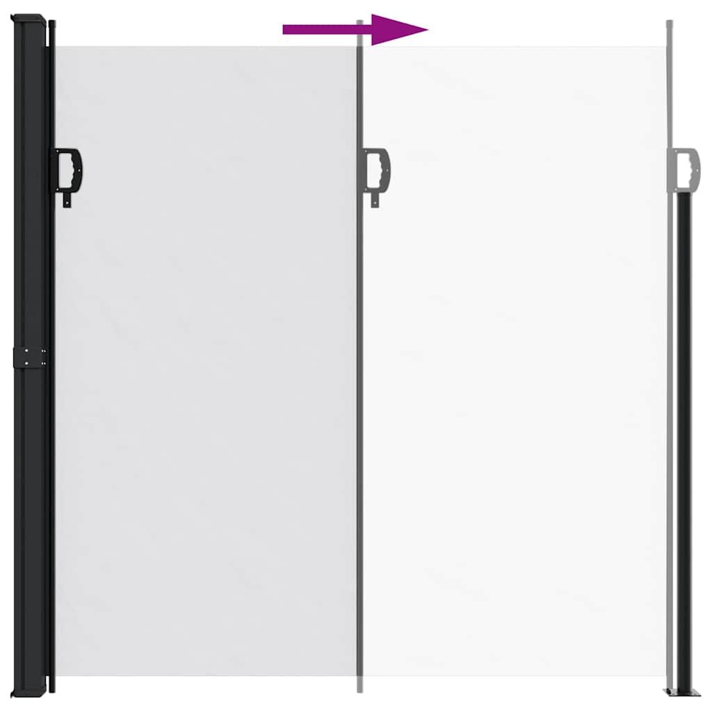Vidaxl Toldo Lateral Retráctil Blanco 200x500 Cm_4