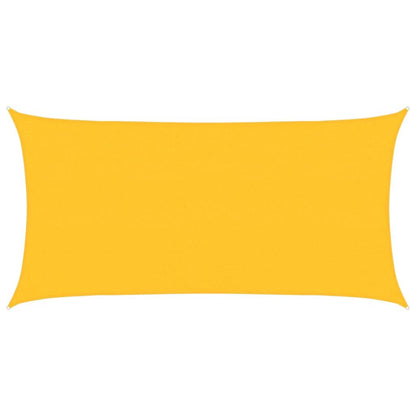 Vidaxl Toldo De Vela Hdpe Amarillo 160 G/m² 2x4 M_0