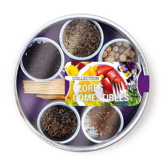 Flores comestibles Colección de semillas