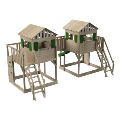 Parque Infantil Masgames Superpop Xl Tobogan + Red De Escalada._3