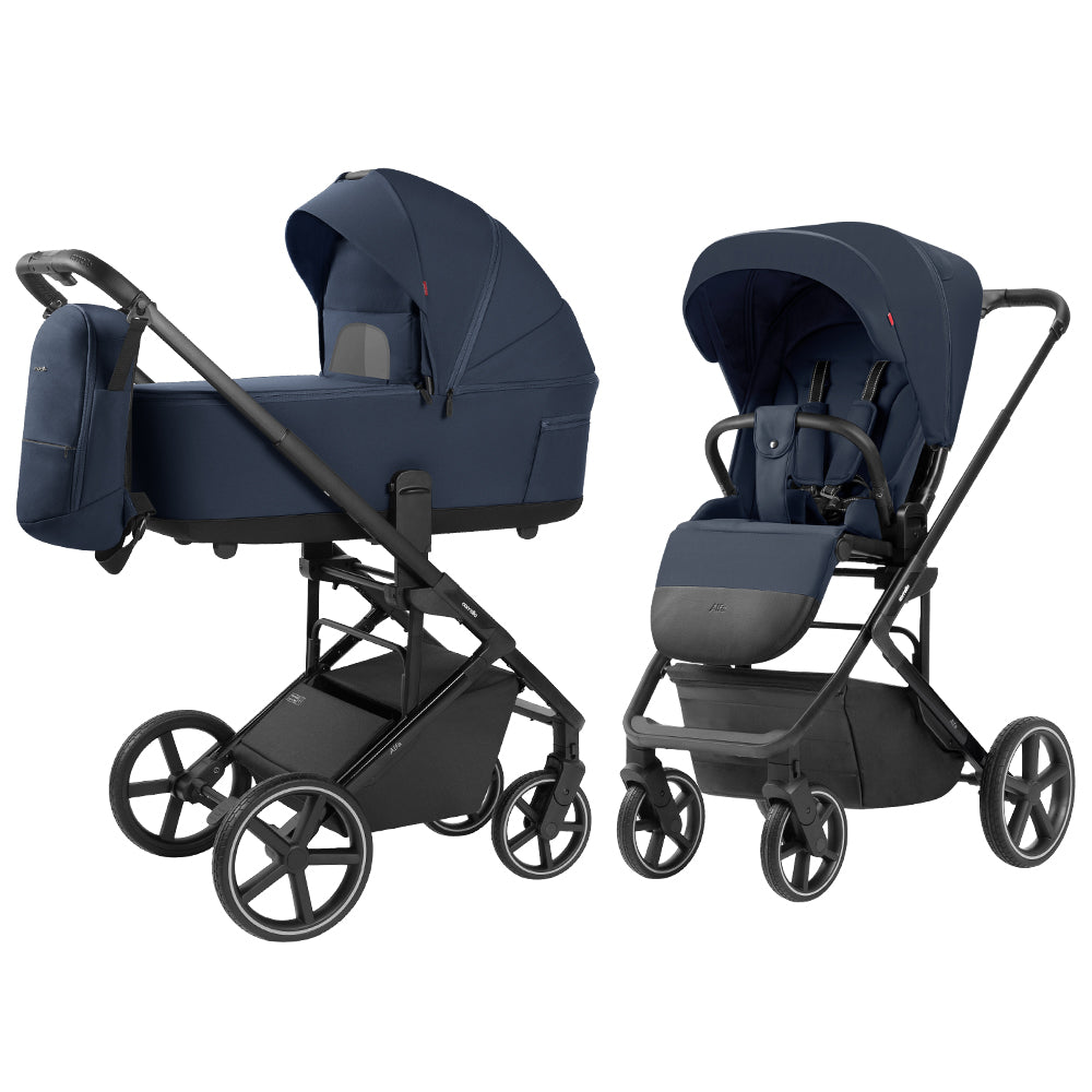 Carrello Alfa Dúo 2 En 1 Cochecito De Bebé Denim Blue_1