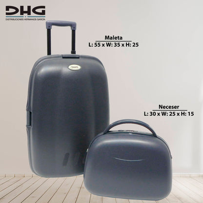 Set Trolley + Neceser city Plates: Diseño Moderno Y Protección Para El Viajero Urbano