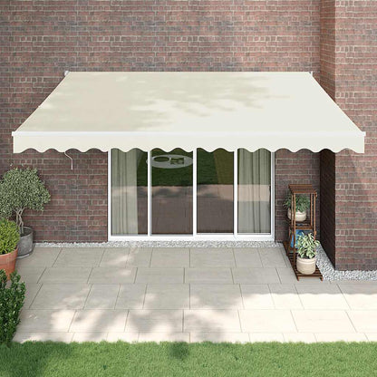 Toldo Retráctil Automático Color Crema 4x3 M_1