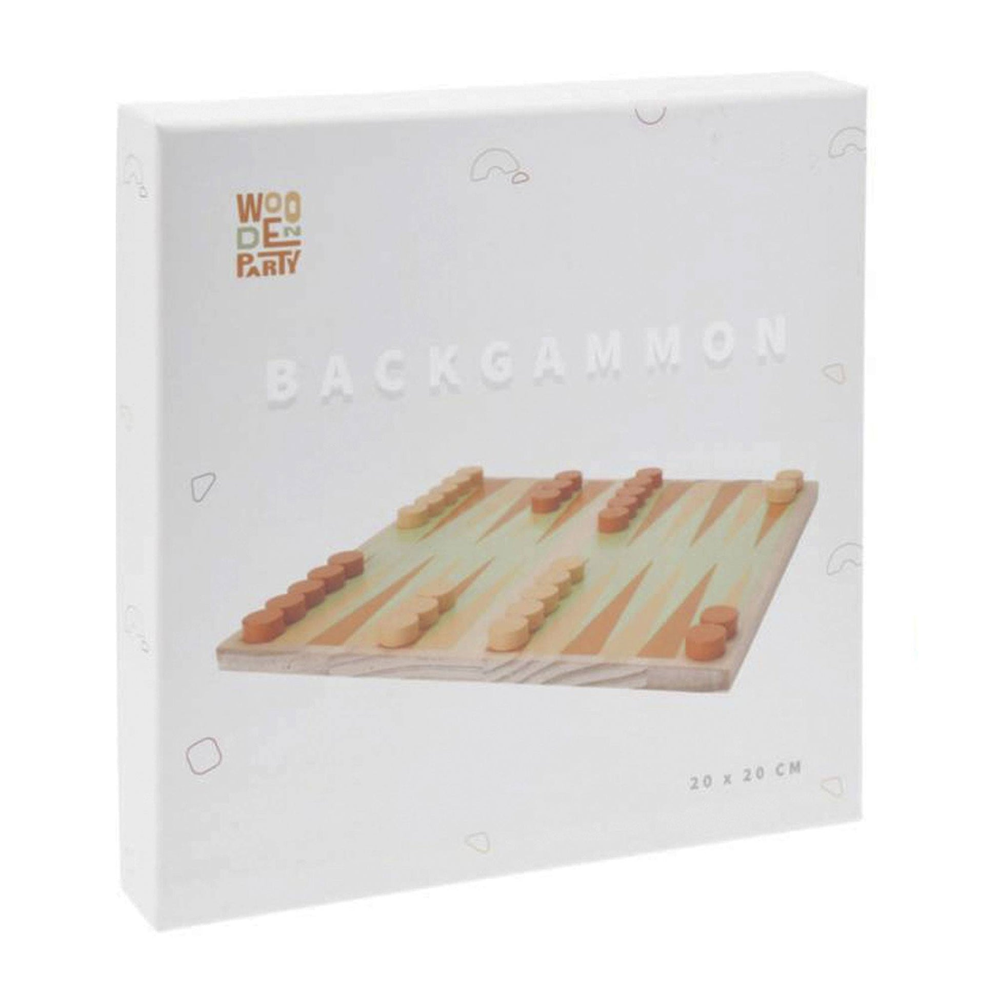 Well Home - Juego De Backgammon Con Bolsa De Algodón