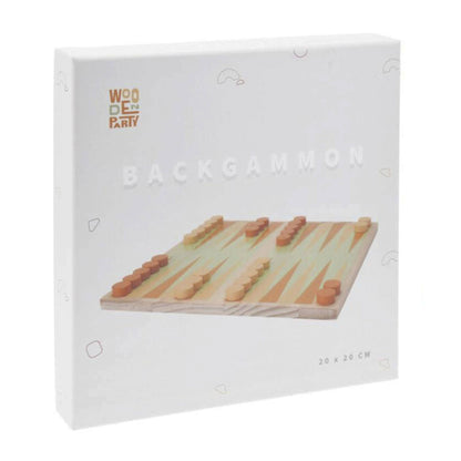 Well Home - Juego De Backgammon Con Bolsa De Algodón