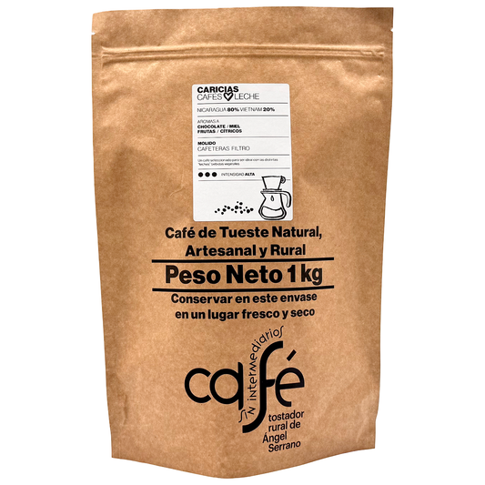 Cafe Sin Intermediarios Café Nicaragua Caricias Molido Filtro 1 Kg_0