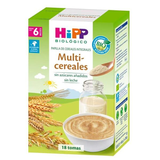Papilla multicereales bio +6 meses HiPP 400 g