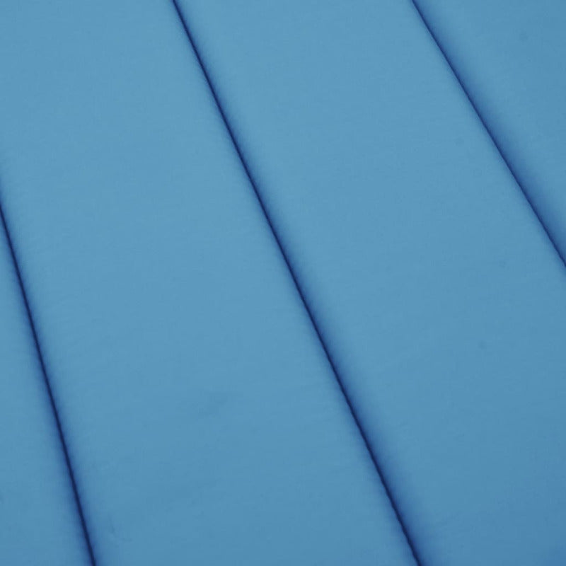 Vidaxl Cojín De Tumbona De Tela Oxford Azul 200x60x3 Cm_5