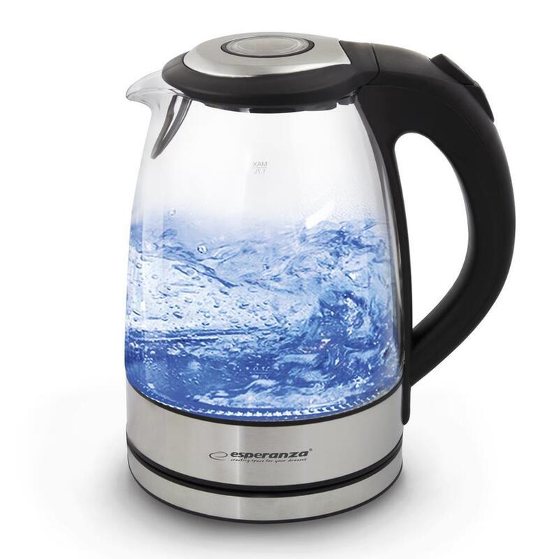 Hervidor De Agua Esperanza Ekk012 1,7 L Negro, Multicolor 2200 W_0
