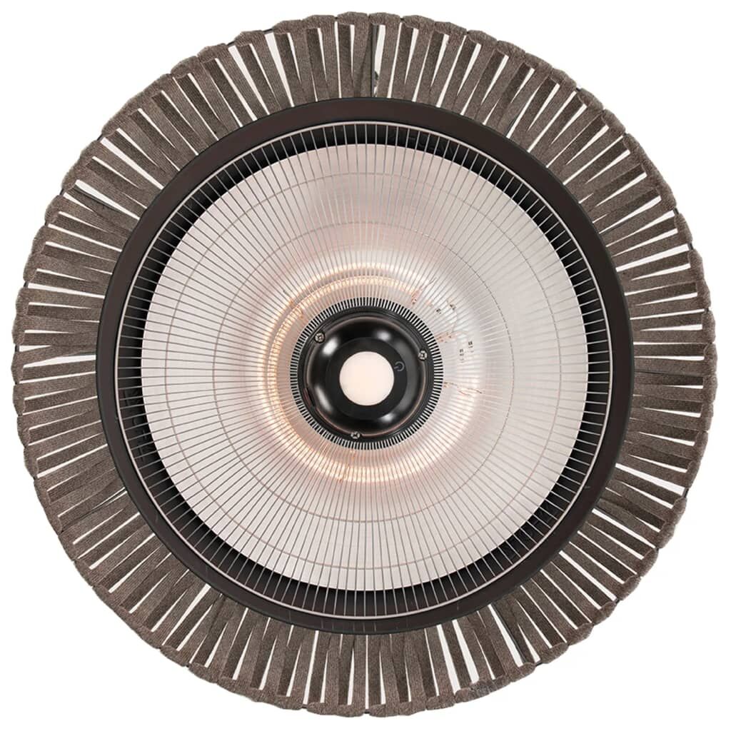 Sunred Calefactor Colgante Artix Corda 1800 W Halógeno Marrón_4