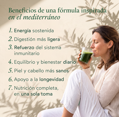 Greens en Polvo con Más de 70 Ingredientes, 30 Dosis, Sabor Piña/Coco, 411 g Kuphuka_1
