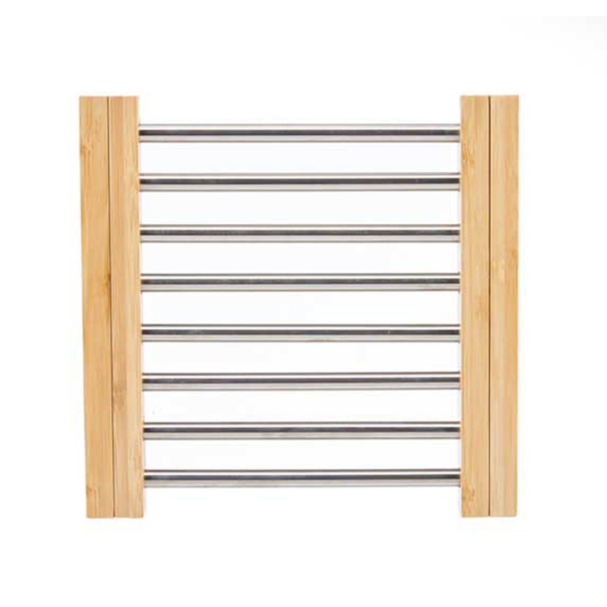 Salvamantel Acero Bambu Extensible Colección Kinvara