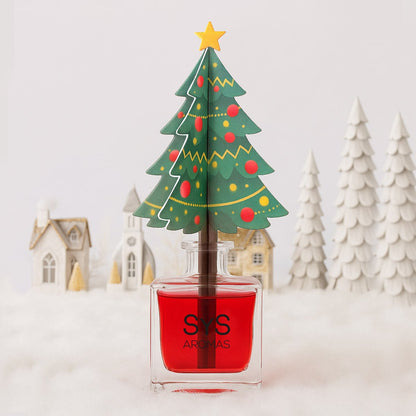 Ambientador Difusor Árbol de Navidad Frutos Rojos Deco Diffuser SYS Aromas 90 ml | Afrutado y Dulce_1