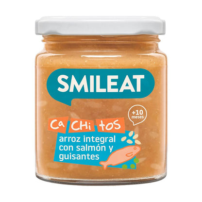 Pack Tarritos Cachitos comidas BIO Smileat 4 uds de 230g