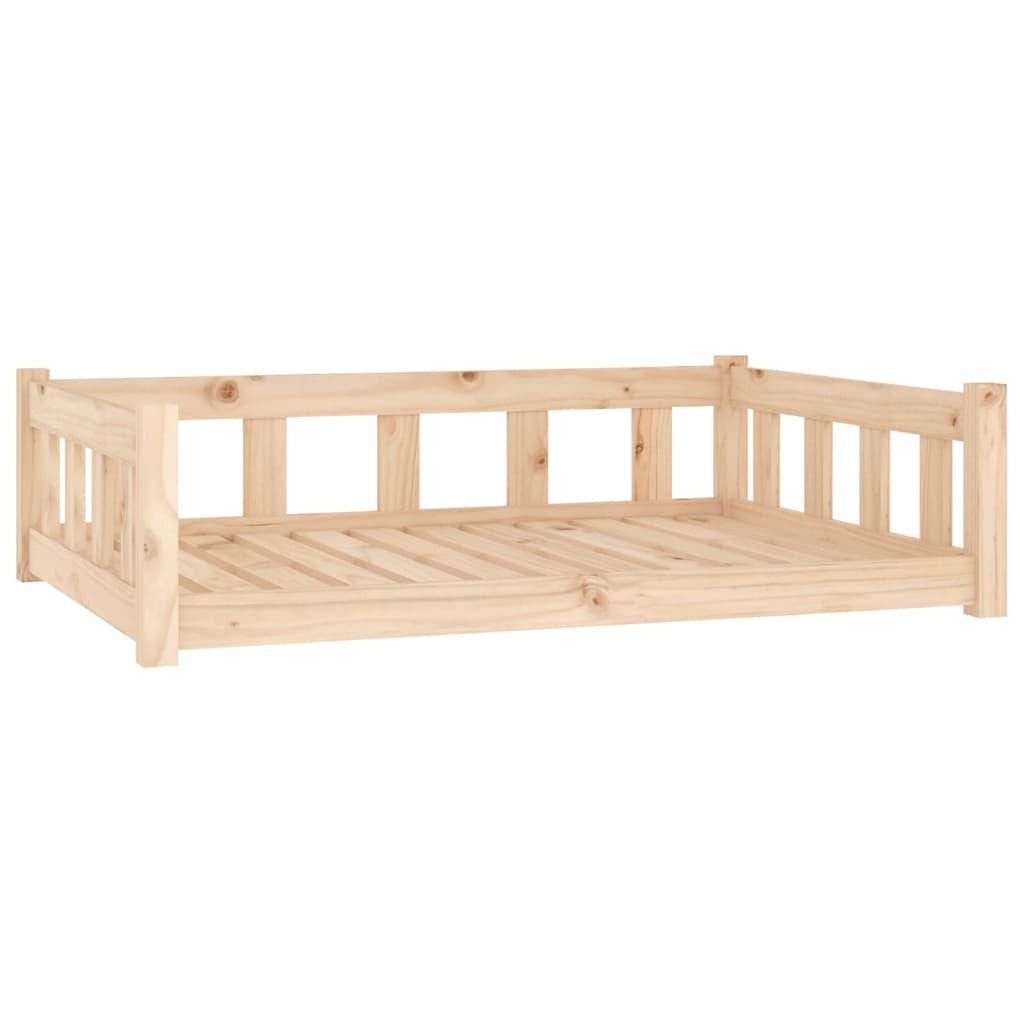 Vidaxl Cama Para Perros Madera Maciza De Pino 105,5x75,5x28 Cm_0