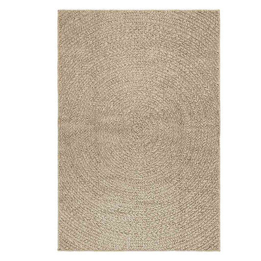 Vidaxl Alfombra Zizur Aspecto Yute Interior/exterior Beige 120x170 Cm_0