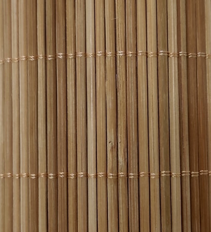 Estor Enrollable| Compuesto 100% Caña De Bambú Reforzado| Cortina Para Ventana O Puerta| Persiana Madera